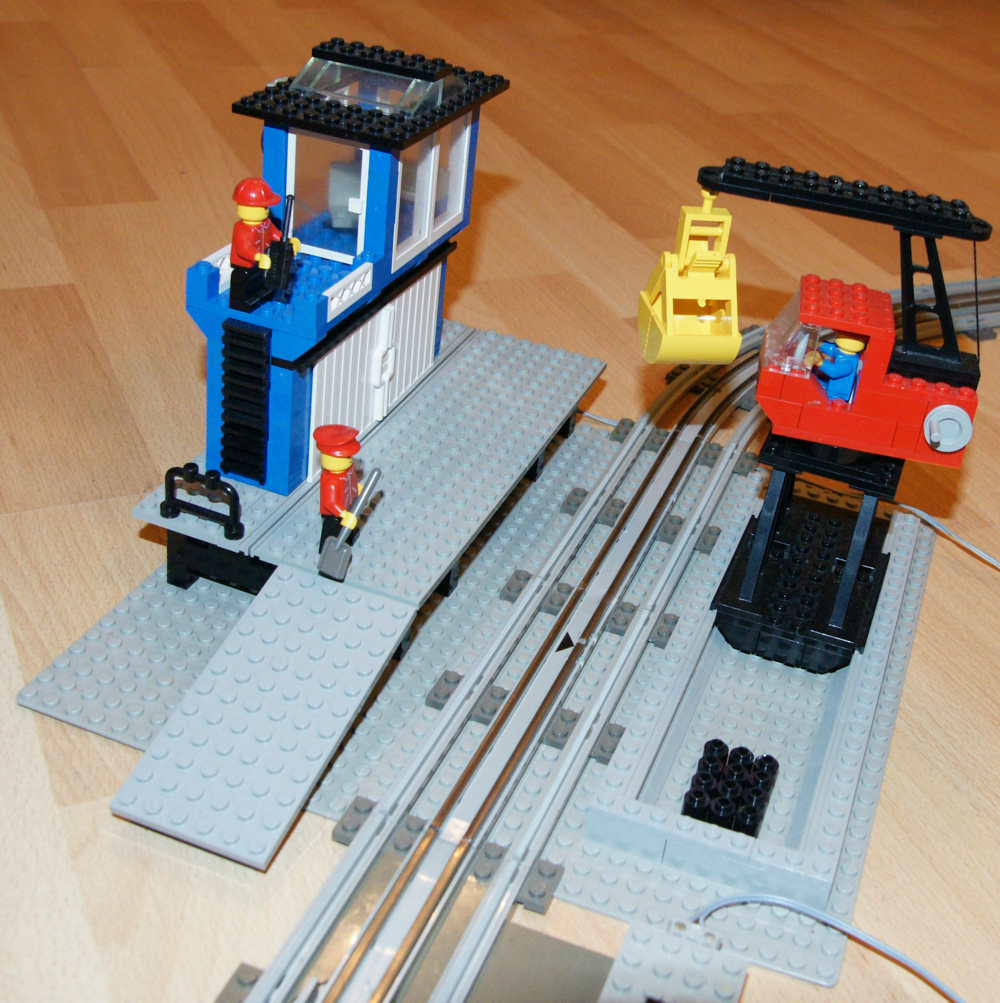 Goods Loading Terminal with Wagon