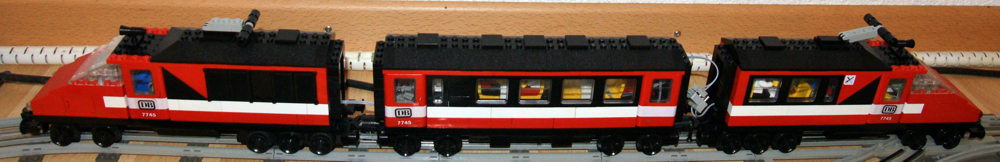 High Speed City Express Passenger Train, 12v