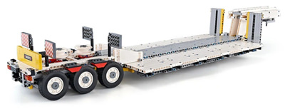 Mercedes Benz ACTROS Deck Trailer