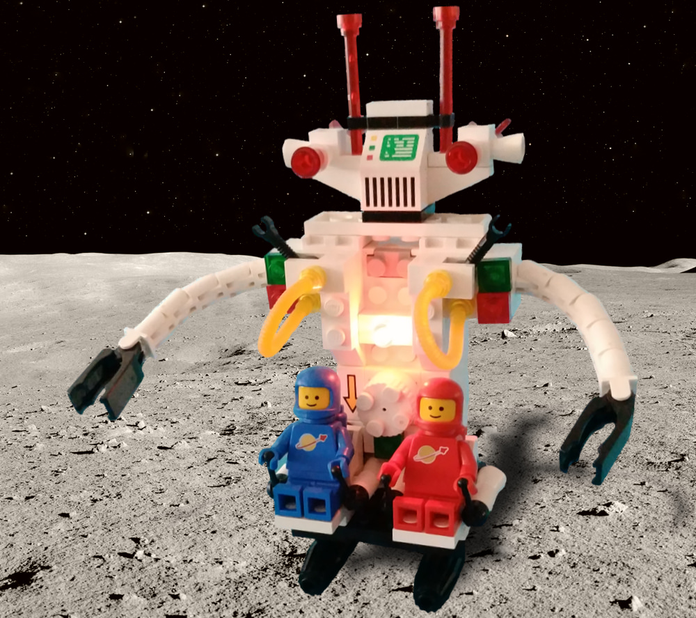 Light and Sound Sonic Robot